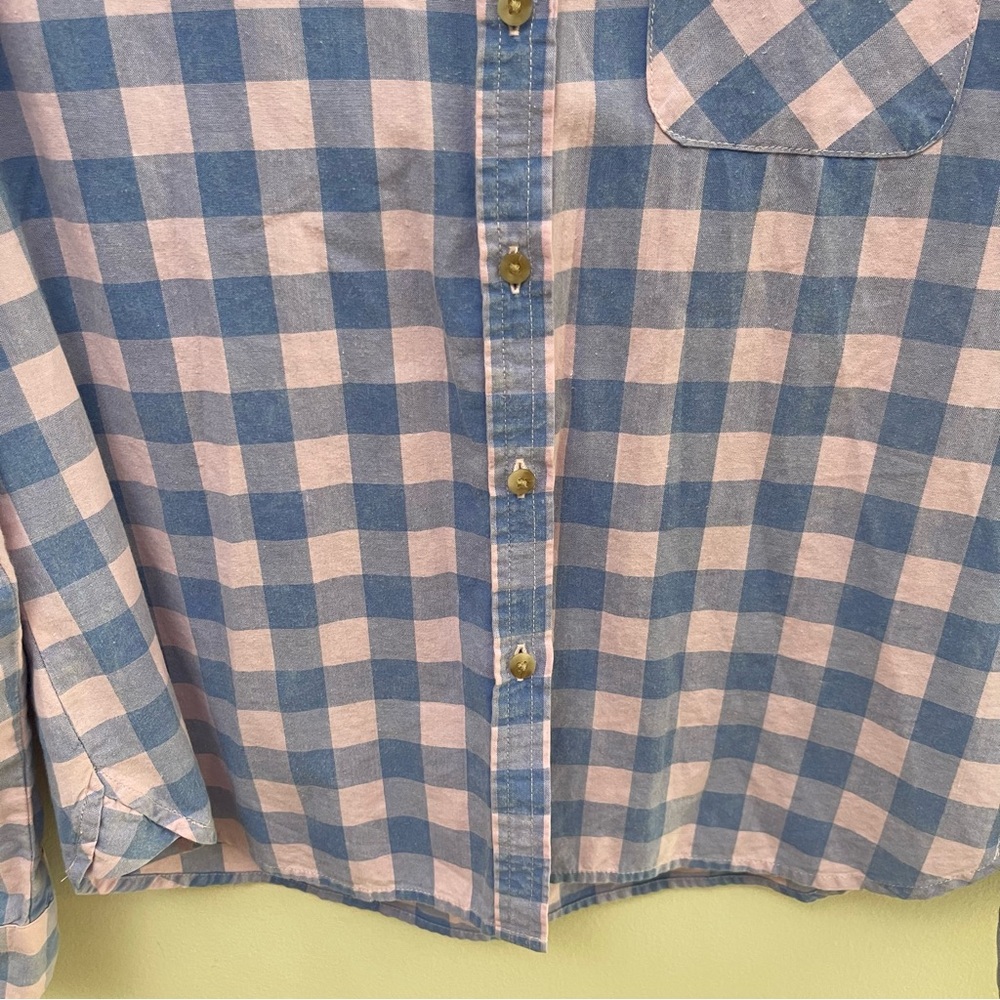 American Eagle Checkered Button Up - image 5